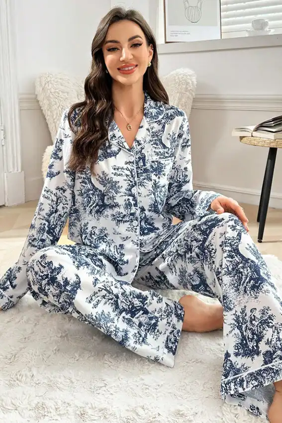 Long Sleeve Pajama Set