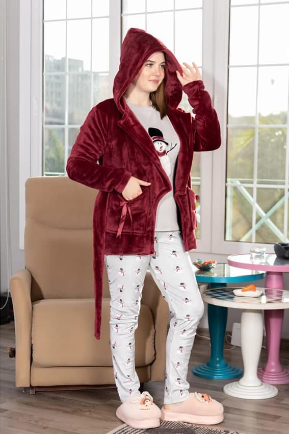 Cozy Snowman Pajama Set