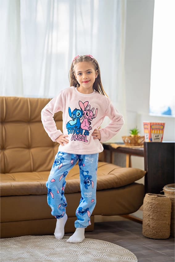 Cute Cartoon Long Sleeve Pajama Set